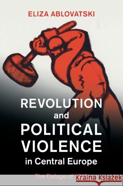 Revolution and Political Violence in Central Europe: The Deluge of 1919 Eliza Ablovatski 9781108978781 Cambridge University Press