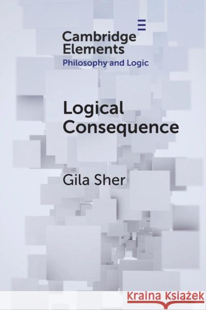 Logical Consequence Gila (University of California, San Diego) Sher 9781108986847