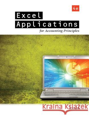 Excel Applications for Accounting Principles Gaylord N Smith 9781111581565