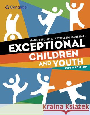 Exceptional Children and Youth Nancy Hunt Kathleen Marshall 9781111833428