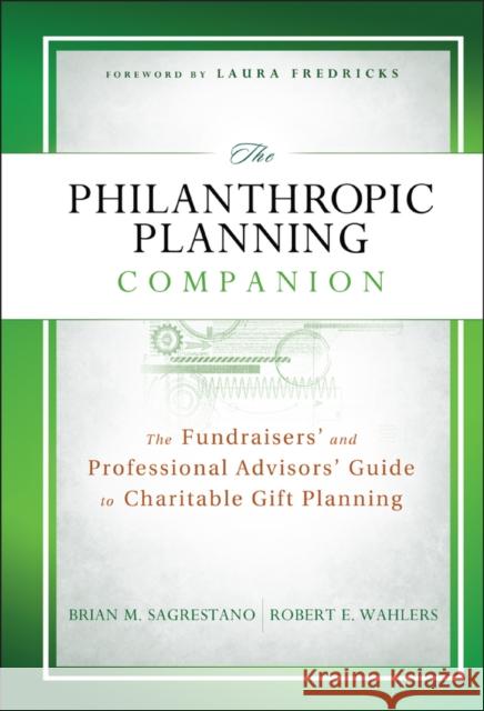 The Philanthropic Planning Companion Sagrestano, Brian M. 9781118004548 Wiley