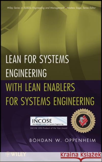 Lean Systems Oppenheim, Bohdan W. 9781118008898 John Wiley & Sons