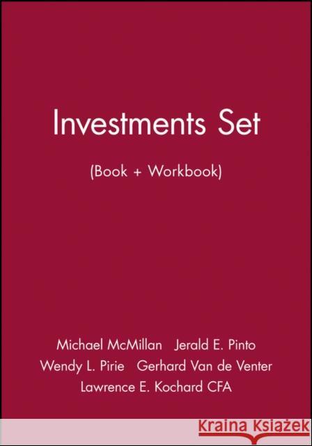 Investments Set (Book + Workbook) [With Workbook] McMillan, Michael 9781118027578 John Wiley & Sons