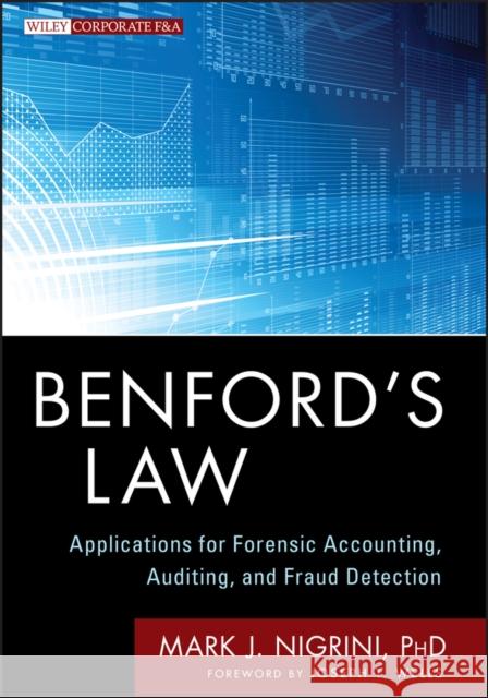 Benford's Law Nigrini, Mark J. 9781118152850 0