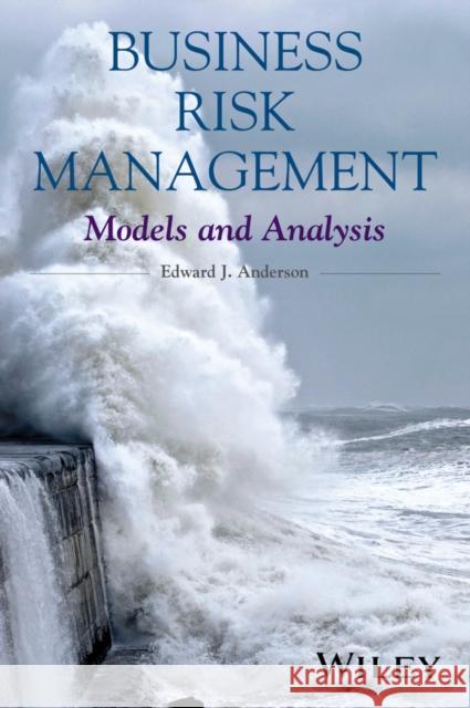 Business Risk Management: Models and Analysis Anderson, Edward J. 9781118349465