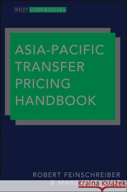 Asia-Pacific Transfer Pricing Feinschreiber, Robert 9781118359372 John Wiley & Sons