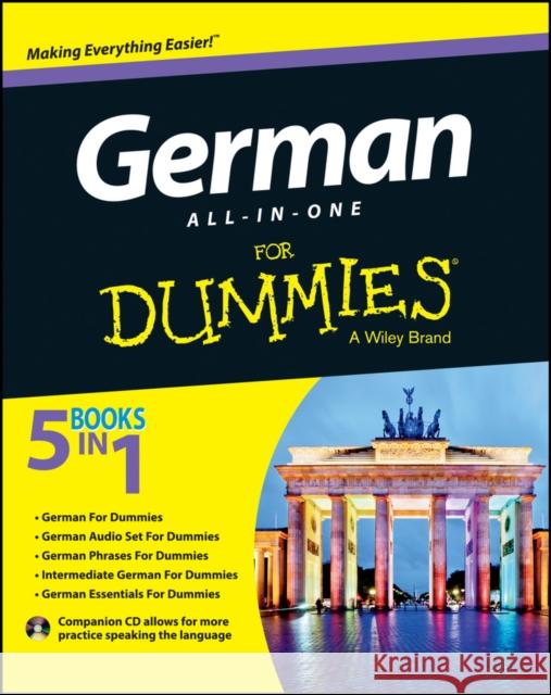 German All-in-One For Dummies, with CD Anne Fox 9781118491409 John Wiley & Sons Inc