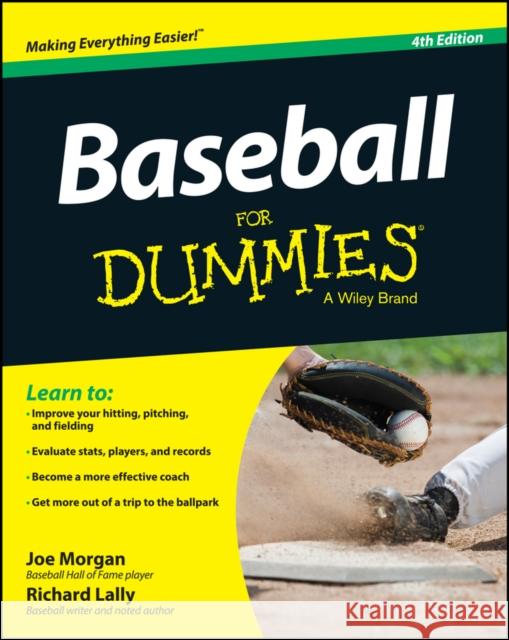 Baseball for Dummies Lally, Richard 9781118510544 John Wiley & Sons