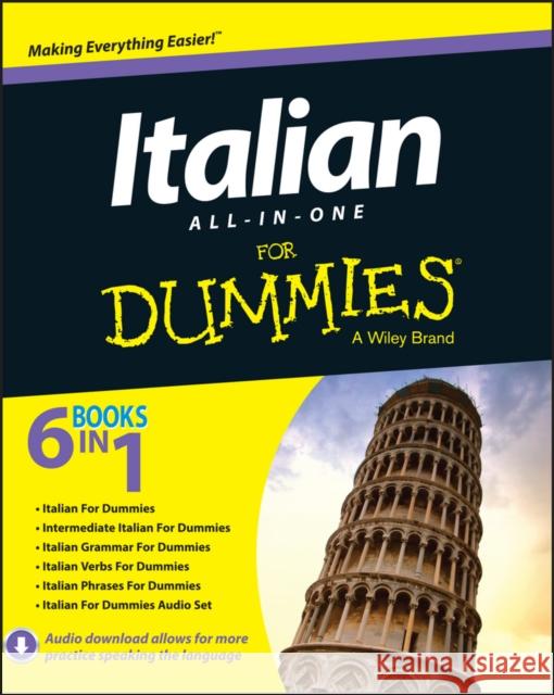 Italian All-in-One For Dummies  9781118510605 John Wiley & Sons Inc