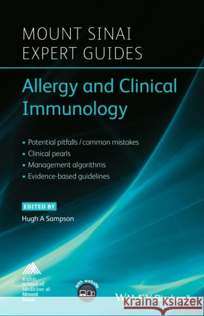 Allergy and Clinical Immunology Hugh A. Sampson Hugh A. Sampson 9781118609163 John Wiley and Sons Ltd