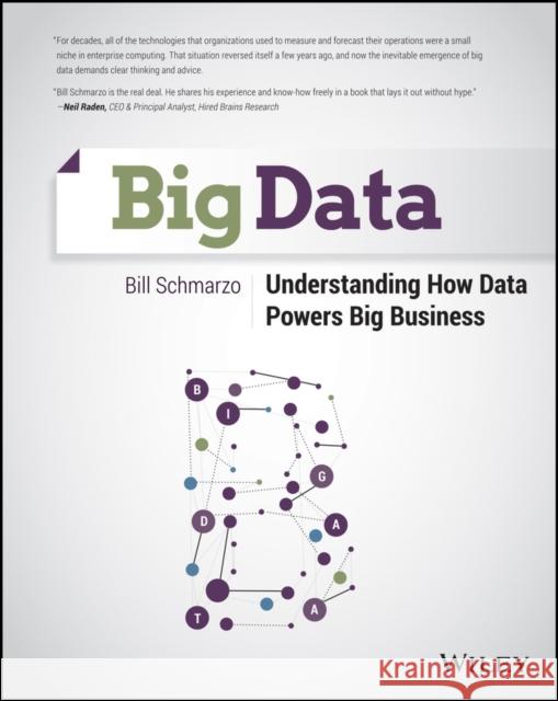 Big Data: Understanding How Data Powers Big Business Schmarzo, Bill 9781118739570 0