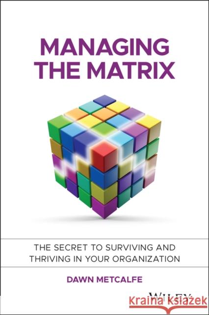 Managing the Matrix Metcalfe, Dawn 9781118765371 0