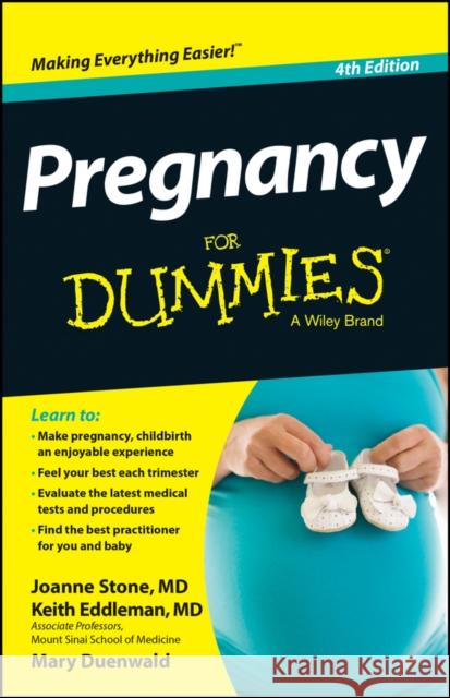 Pregnancy For Dummies Mary Duenwald 9781118825723 John Wiley & Sons Inc