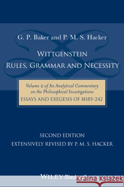 Wittgenstein 2e Baker, Gordon P. 9781118854594