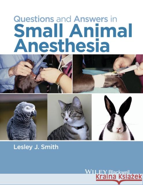 Questions and Answers in Small Animal Anesthesia  9781118912836 John Wiley & Sons
