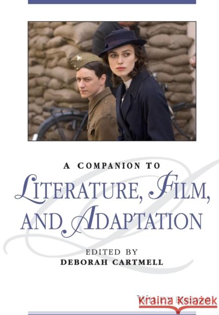 Companion to Literature, Film Cartmell, Deborah 9781118917534 Wiley-Blackwell