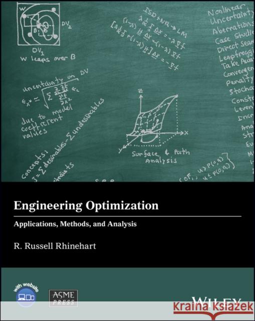 Engineering Optimization: Applications, Methods and Analysis Rhinehart, R. Russell 9781118936337 
