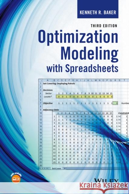 Optimization Modeling with Spreadsheets Baker, Kenneth R. 9781118937693 John Wiley & Sons