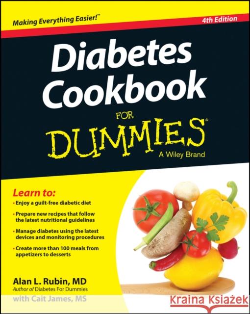 Diabetes Cookbook for Dummies Rubin, Alan L. 9781118944264 John Wiley & Sons