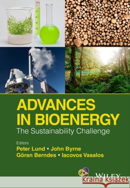 Advances in Bioenergy: The Sustainability Challenge Lund, Peter D. 9781118957875