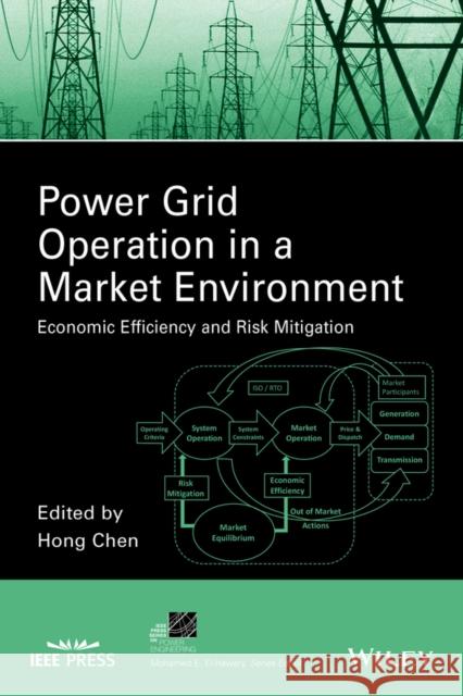 Power Grid Operation in a Market Environment: Economic Efficiency and Risk Mitigation Chen, Hong 9781118984543