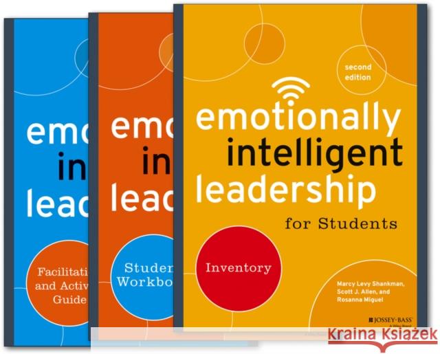 Emotionally Intelligent Leadership for Students: Basic Facilitator Set Shankman, Marcy L.; Allen, Scott J.; Haber–Curran, Paige 9781118999158 John Wiley & Sons