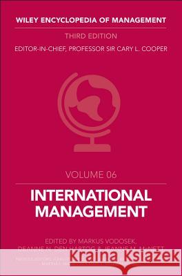 International Management Cary L. Cooper 9781119002352