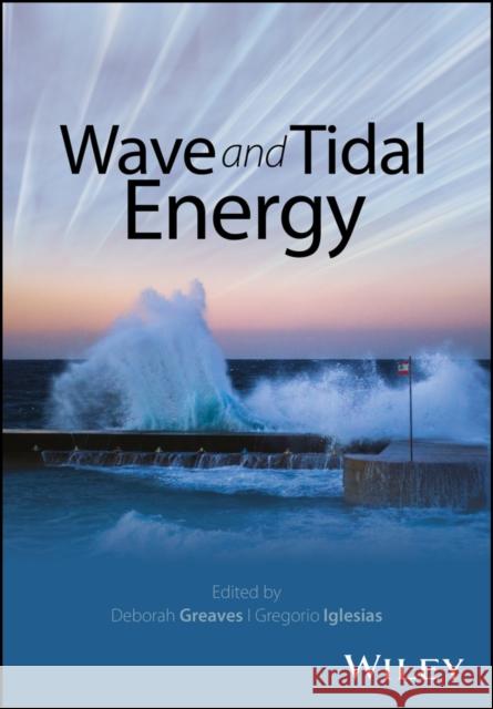 Wave and Tidal Energy Deborah Greaves Gregorio Iglesias  9781119014447 John Wiley & Sons Inc