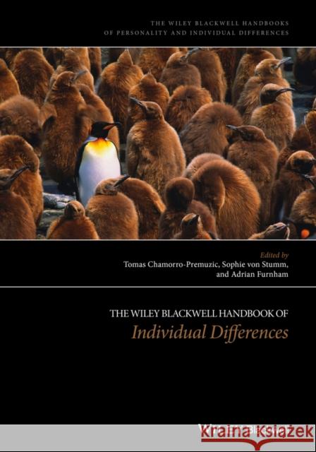 The Wiley-Blackwell Handbook of Individual Differences Chamorro–Premuz, T 9781119050308