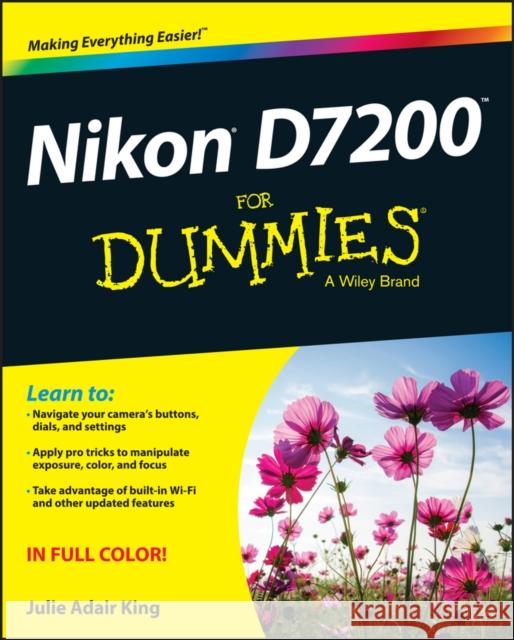 Nikon D7200 For Dummies Dummies 9781119134152