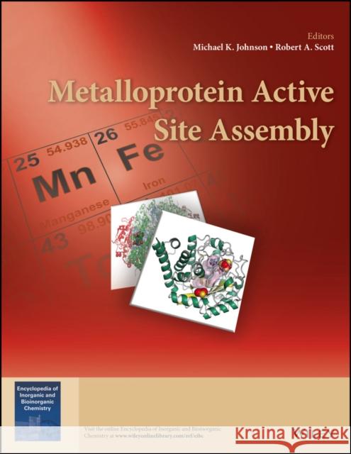 Metalloprotein Active Site Assembly Johnson, Michael K.; Scott, Robert A. 9781119159834