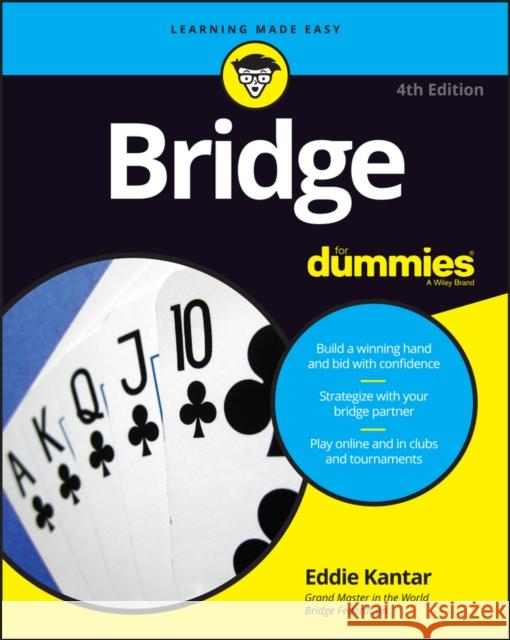 Bridge For Dummies Eddie Kantar 9781119247821