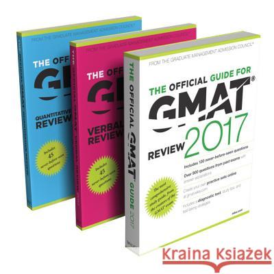 The Official Guide to the GMAT Review 2017 Bundle + Question Bank + Video GMAC (Graduate Management Admission Council),  9781119254683 John Wiley & Sons