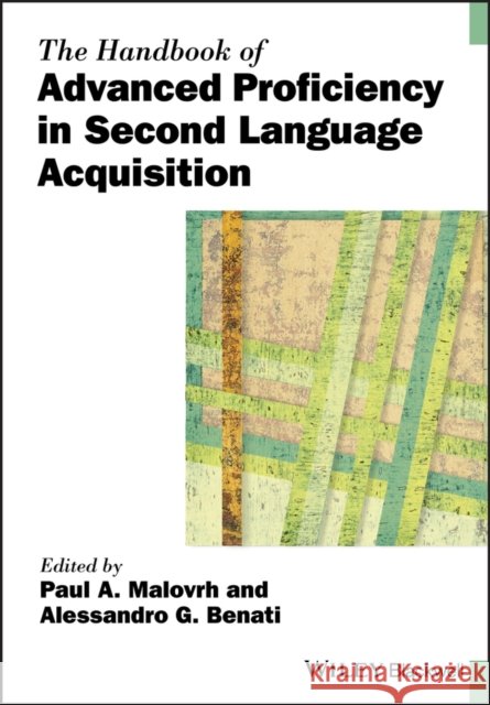 Handbook of Adv Proficiency SL Malovrh 9781119261629