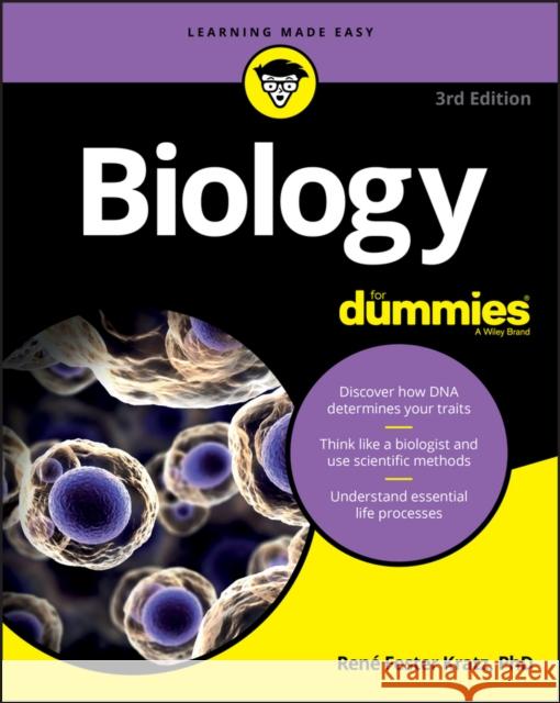 Biology For Dummies Rene Fester Kratz 9781119345374