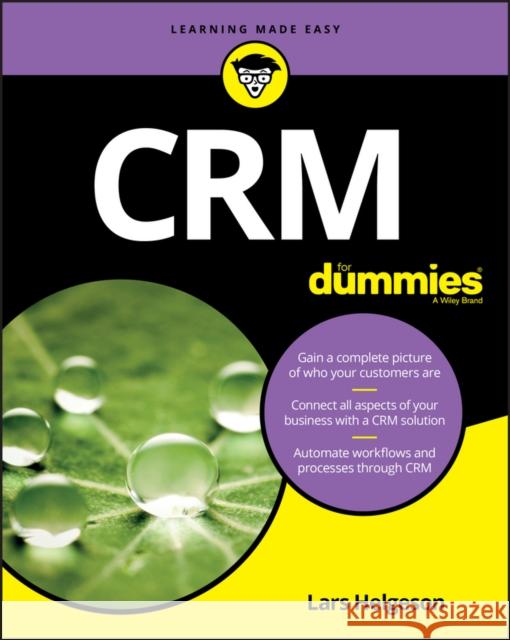 CRM for Dummies Helgeson, Lars 9781119368977