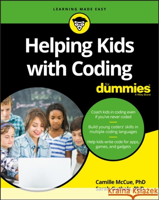 Helping Kids with Coding for Dummies McCue, Camille 9781119380672
