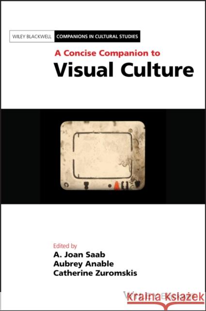 A Concise Companion to Visual Culture Saab, A. Joan 9781119415404