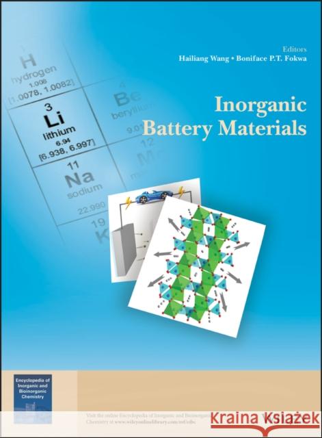 Inorganic Battery Materials Hailiang Wang Boniface P. T. Fokwa  9781119431992