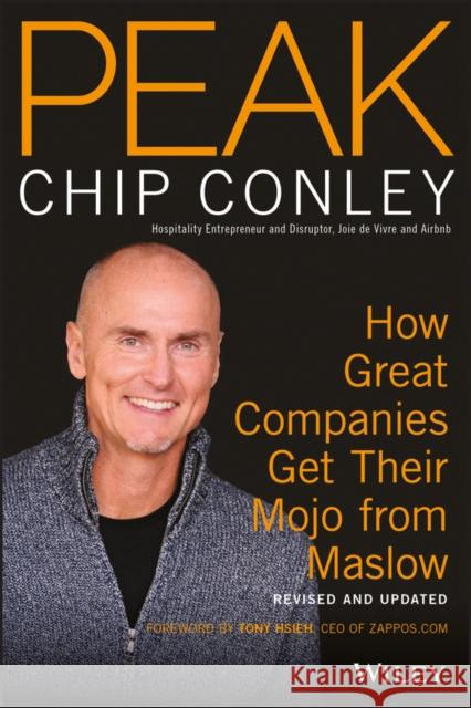 PEAK: How Great Companies Get Their Mojo from Maslow Revised and Updated Chip Conley 9781119434924