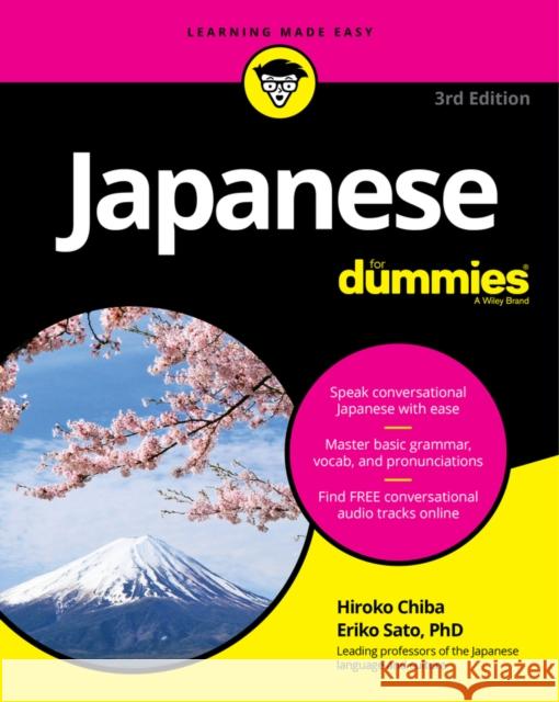 Japanese For Dummies  9781119475408 John Wiley & Sons Inc