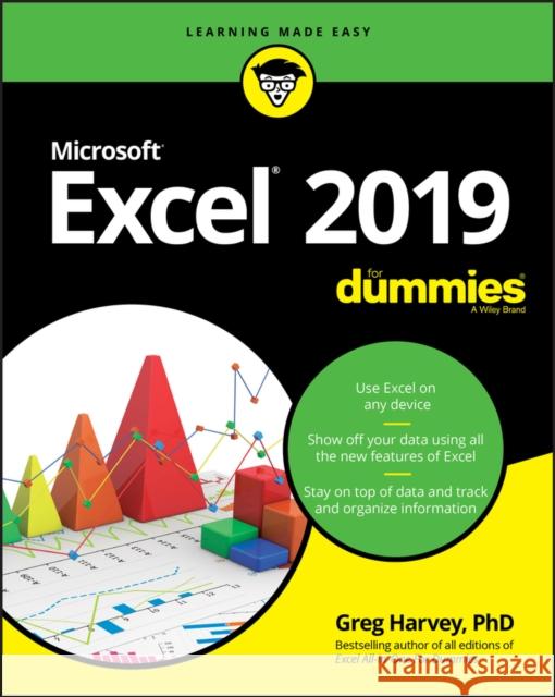 Excel 2019 For Dummies Greg Harvey 9781119513322