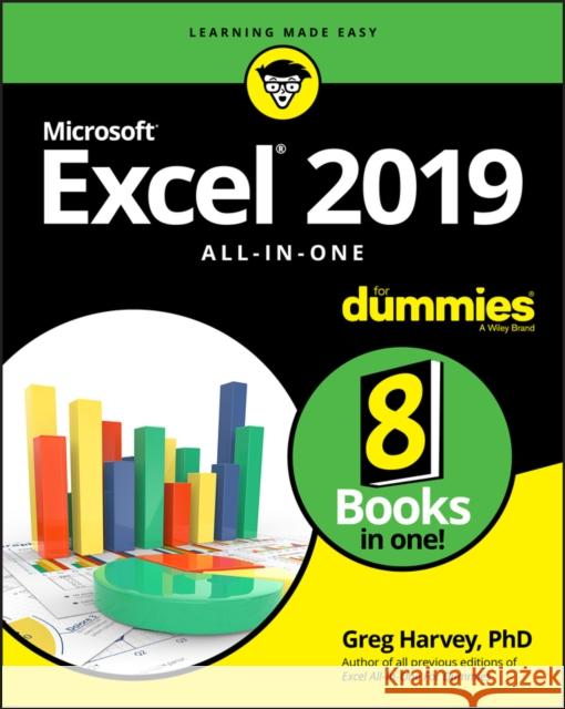 Excel 2019 All-In-One for Dummies Harvey, Greg 9781119517948