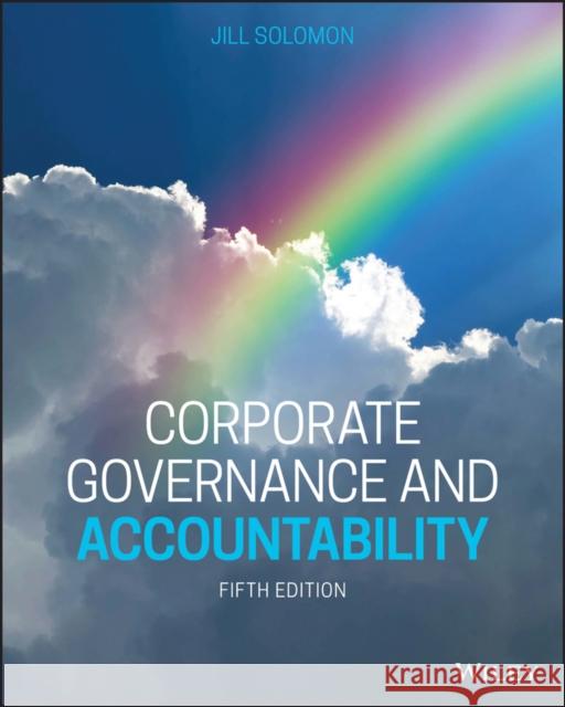 Corporate Governance and Accountability Jill Solomon 9781119561200