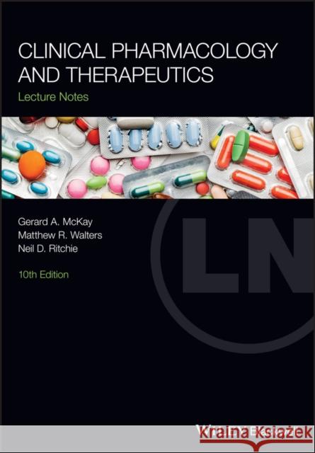 Clinical Pharmacology and Therapeutics McKay, Gerard A. 9781119599951