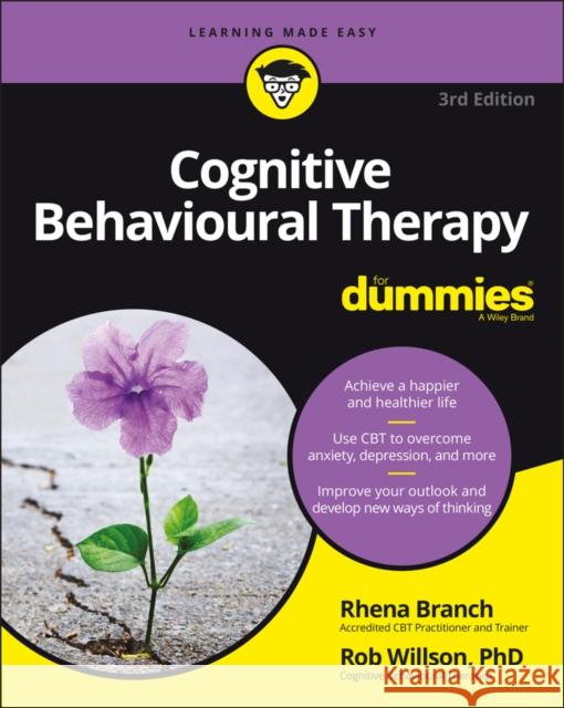 Cognitive Behavioural Therapy For Dummies  9781119601128 John Wiley & Sons Inc
