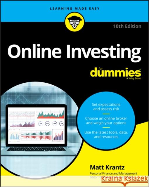 Online Investing for Dummies Krantz, Matthew 9781119601487