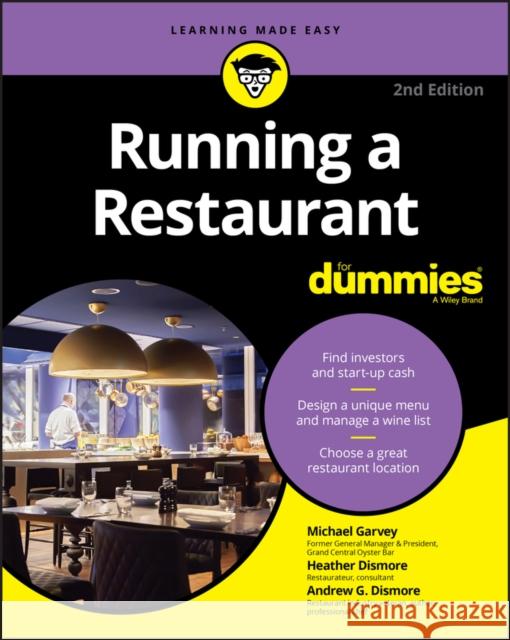 Running a Restaurant for Dummies Garvey, Michael 9781119605454