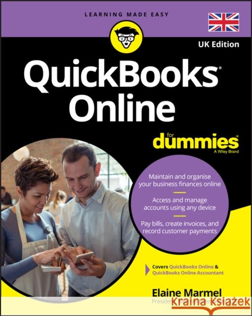 QuickBooks Online For Dummies (UK) Elaine Marmel   9781119621263 John Wiley & Sons Inc