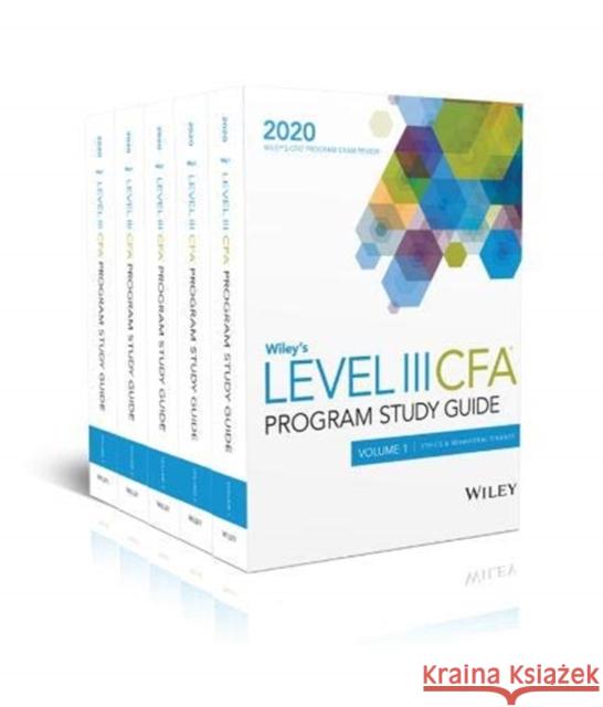 Wiley?s Level III Cfa? Program Study Guide 2020: Complete Set Wiley 9781119644491